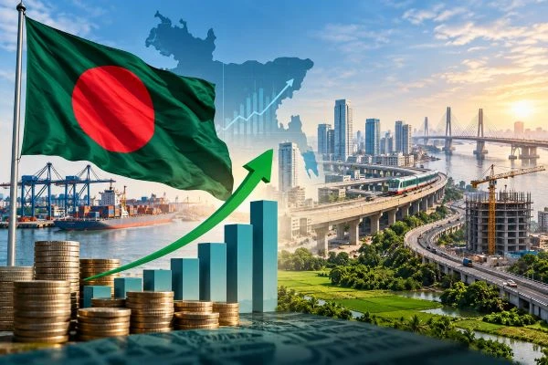 আইএমএফের পূর্বাভাস ছাড়িয়ে ৬.৫ শতাংশ প্রবৃদ্ধির আশা সরকারের